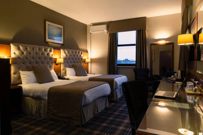 UK hotel room power load