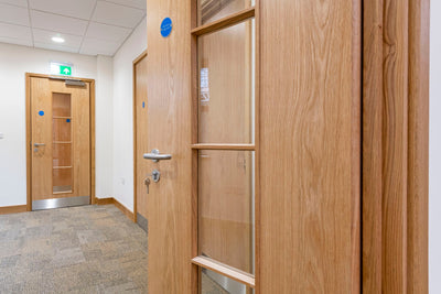 Wedge Fire open doors