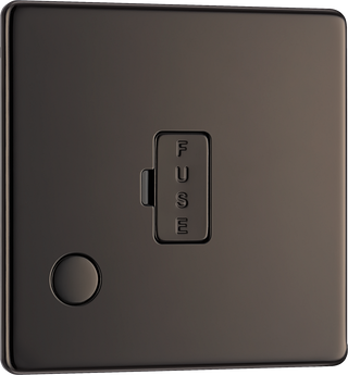 BG FBN55 Nexus Screwless Flat-Plate Unswitched Fused Connection Spur Unit Flex by British General (BG-FBN55-Shopify-SA_1)