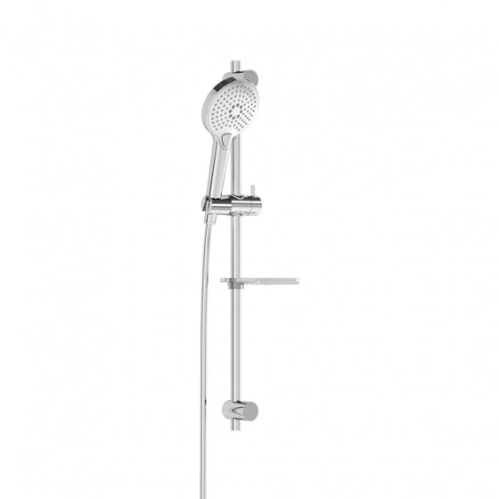 Vitra Bliss Shower Rail Kit & Hand Shower - 3 Functions - Chrome - A45743EXP