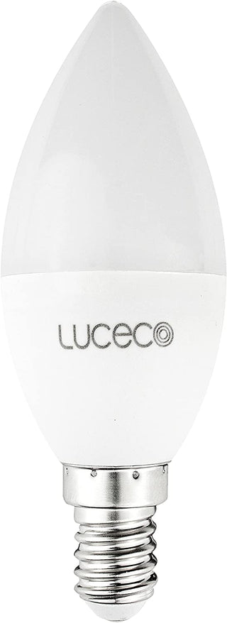 Luceco SLC14CC5W4 Smart 4.8W 450lm 2700-6500K E14 LED Classic Colour Change Lamp by Luceco (LUCECO-SLC14CC5W4-Shopify-SA_1)