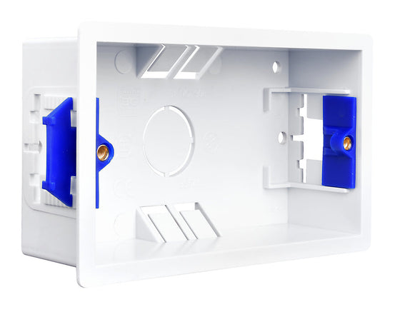 BG 908 Double Rectangular 35mm | Dry Lining Box by British General (BG-908)