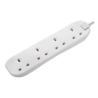 Masterplug BFG110N 4 Gang 13A Extension Lead 1 Metre by Masterplug (Masterplug-BFG110N-Shopify-SA_1)