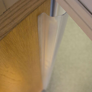 Astro Finger Guard Clear Transparent for Doors by Astroflame (ASTRO-AFFGCL)