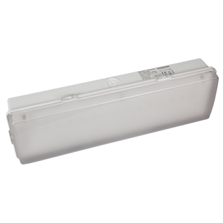 Emco 3W IP65 Slim style Maintained / Non-maintained bulkhead Auto Test & Remote Control - EMLEDBMST by Emco Group (Emco-EMLEDBMST)