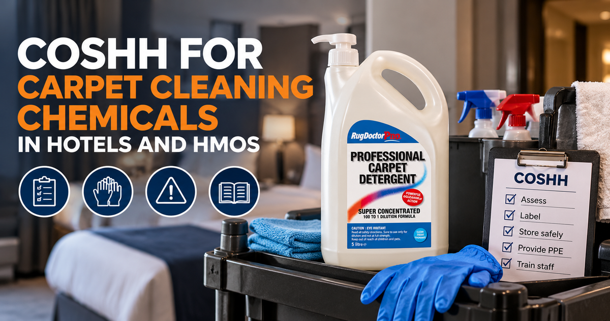coshh for carpet cleaning