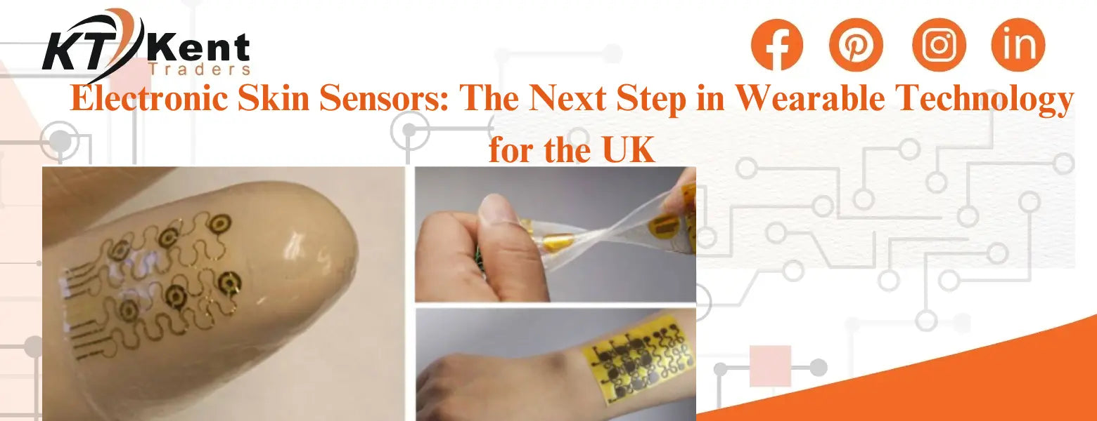 Skin Sticker Sensor Electronic Skin Sensors: The Next Step in Wearable Techno...