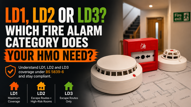 LD1, LD2 or LD3 Fire Alarms for HMOs? | Kent Traders
