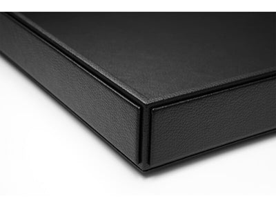 Corby Highland Large Tray in Black Leather by Corby of Windsor (Corby-26817)