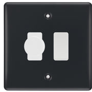 BG Part M 2 Gang Switch 1x Intelligent Dual Mode Dimmer 1x 2 Way Custom Grid