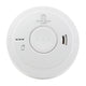 Mains Powered Optical Smoke Alarm with Self-Charging 10 Year Back-up Battery - Aico Ei3016
