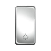 BG GRBELLPC Nexus Grid Polished Chrome 'BELL SYMBOL' Rocker by British General (BG-GRBELLPC-1)