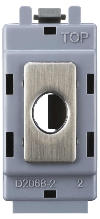 BG Nexus GBSFLEX Grid Brushed Steel FLEX OUT Module - Up To 10mm by British General (BG-GBSFLEX-1)