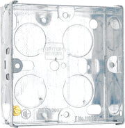 BG HGS02 1 Gang 25mm Steel Knockout Box by British General (BG-HGS02)