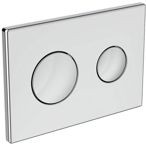 Ideal Standard Dual Flushplate for Conceala Cisterns - S1082AA by Ideal Standard (IdealStandard-S1082AA)