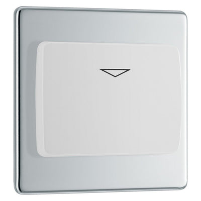 BG Screwless Polished Chrome Key Card Switch FPCKYCSW