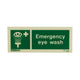 Emergency Eye Wash Signs
