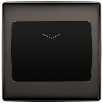 BG Nexus Metal Black Nickel Key Card Switch NBNKYCSB by British General (BG-NBNKYCSB)