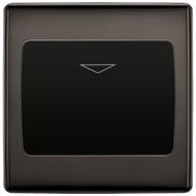 BG Nexus Metal Black Nickel Key Card Switch NBNKYCSB by British General (BG-NBNKYCSB)