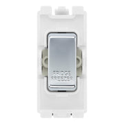 BG RRFFPC Polished Chrome 20 Amp DP Appliance Grid Switch Labelled Fridge Freeze by British General (BG-RRFFPC+RPC30)