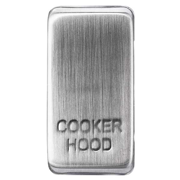 BG GRCHBS Nexus Grid Brushed Steel 'Cooker Hood' Rocker
