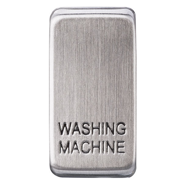 BG GRWMBS Nexus Grid Brushed Steel 'Washing Machine' Rocker