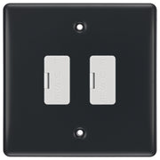 BG Part M 2 Gang Unswitched Fused Spur 13 Amp Connection Unit