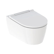 Geberit ONE Shrouded Wall Hung Toilet with Turbo Flush & Seat - Gloss Chrome - 500.202.01.1 by Geberit (Geberit-500.202.01.1)