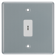 BG Metal Clad 1 Gang 20 Amp Double Pole Secret Key Grid Switch