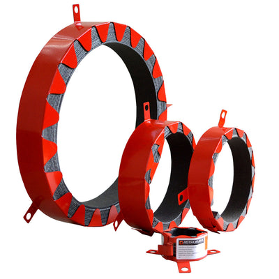 Timber: Astro X Series CE Pipe Collar Intumescent CE & UKCA Marked 32mm by Astroflame (AFPC32X/CE)