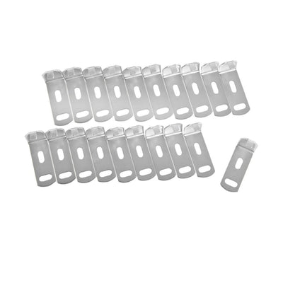 Extinguishers & Equipment: 2kg CO2 Fire Extinguisher Lug Brackets Pack of 20 by Homesaver (SAFELINCS-HS2CO2LB)