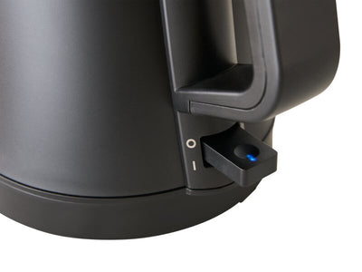 0.6L Doubled Walled Kettle (SD-132) in Black - UK Plug by Corby of Windsor (Corby-27574)