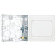 BG Evolve Pearlescent White 20 Amp 16AX Single Wide Rocker Light Switch PCDCL12WW with 25mm Steel Back Box
