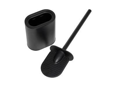Corby Sana Toilet Brush & Holder in Black by Corby of Windsor (Corby-26487)