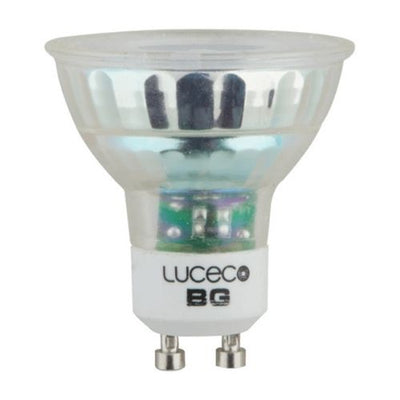 LUCECO LGDN5W50P 5W 4000K LED GU10 NEUTRAL WHITE DIMMABLE LAMP (10 PACK)