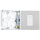 BG Evolve Brushed Steel 1 Gang 200W Trailing Edge Secondary Touch Dimmer PCDBSTDS1W with 25mm Steel Back Box