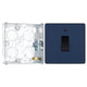 BG Evolve Matt Blue 20A 2 Pole LED Switch PCDDB31B with 25mm Steel Back Box