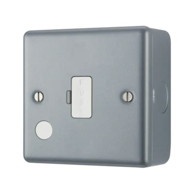 BG MC552F Metal Clad | 13A Flex Outlet Unswitched Fused Connection Unit by British General (BG-MC552F)