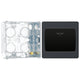 BG Evolve Matt Grey 16A Key Card Switch PCDMGKYCSB with 35mm Steel Back Box