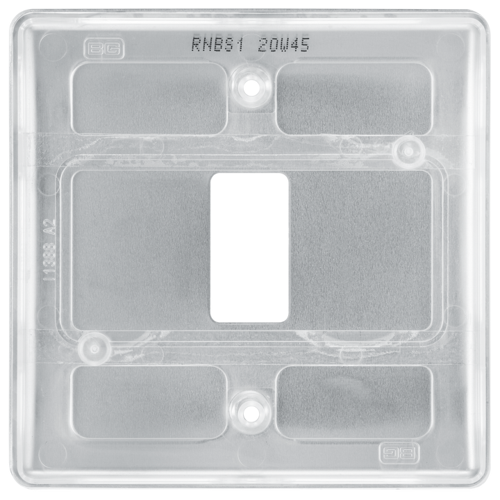 RNBS1 Back - The Grid modular range from British General allows you to build your own module configuration with a variety of combinations and finishes.