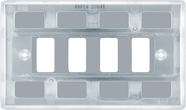 RNPC4 Back - The Grid modular range from British General allows you to build your own module configuration with a variety of combinations and finishes.