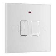 BG 951 Moulded Square Edge | White | 13A 2 Pole Neon Switched Fused Connection Unit by British General (BG-951)