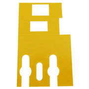 Other Door Hardware: Interdens® Universal Tubular Latch Kit 1mm by Astroflame (ASTRO-AFIDENTBLK-1MM)