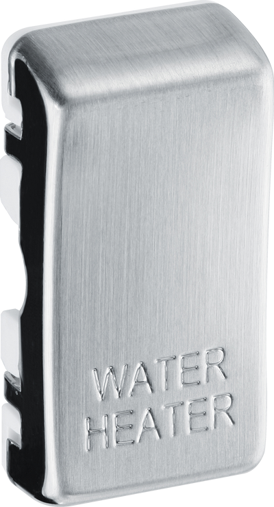 BG Electrical RRWHBS Nexus Grid Brushed Steel Rocker Water Heater