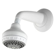 Aqualisa VARISPRAY Fixed Shower Head; Wall Mounted; 3 Spray Option Shower Head; White- 99.50.20 by Aqualisa (Aqualisa-99.50.20)