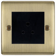 BG Nexus Metal Antique Brass 2A Unswitched Socket NAB28MB by British General (BG-NAB28MB)