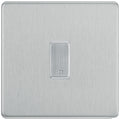BG Screwless Brushed Steel 1 Gang Engraved Custom Labelled Appliance Grid Switch