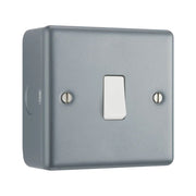 BG MC512 Metal Clad 20A 16AX 2 Way Single Light Switch by British General (BG-MC512)