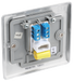 NBSBTM1 Back - This master telephone socket from British General uses a screw terminal connection and should be used where your telephone line enters your property.
