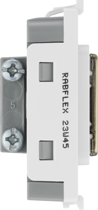 BG RABFLEX Nexus Grid Antique Brass Flex Outlet Module by British General (BG-RABFLEX)